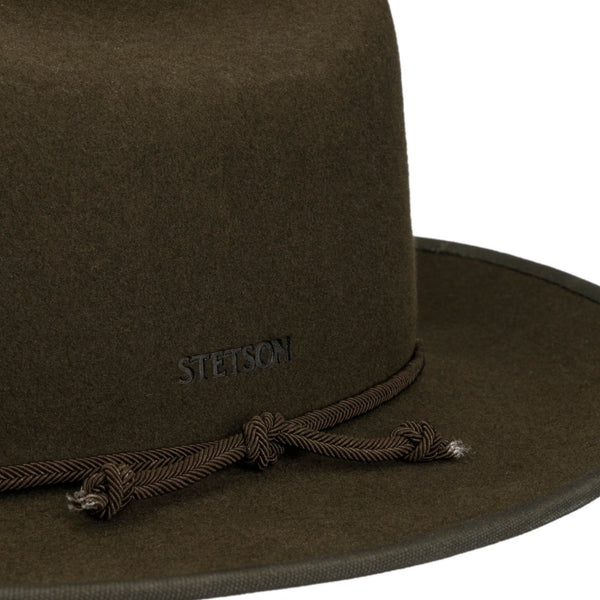 The Hat Shop Stetson Plains Cattleman Western Hat Olive