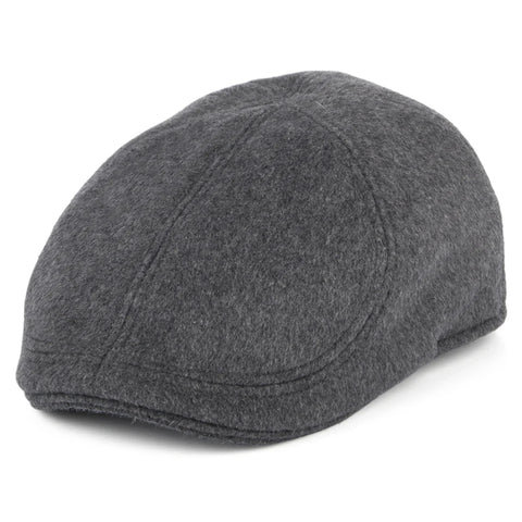 The Hat Shop Failsworth Porto Wool Blend Cap Grey