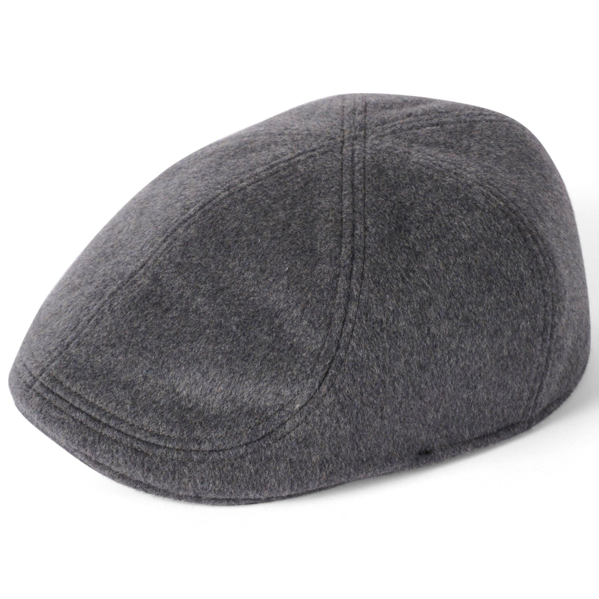 The Hat Shop Failsworth Porto Wool Blend Cap Grey