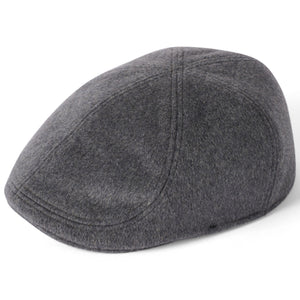 The Hat Shop Failsworth Porto Wool Blend Cap Grey