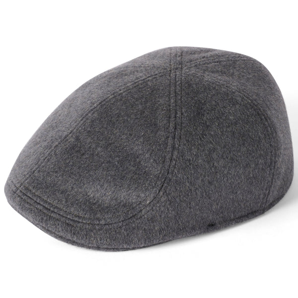 The Hat Shop Failsworth Porto Wool Blend Cap Grey