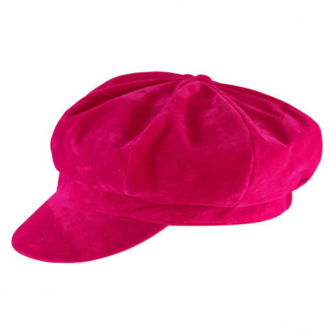 The Hat Shop Ladies Proppa Toppa Bakerboy Chelsea Cap 'Pink'