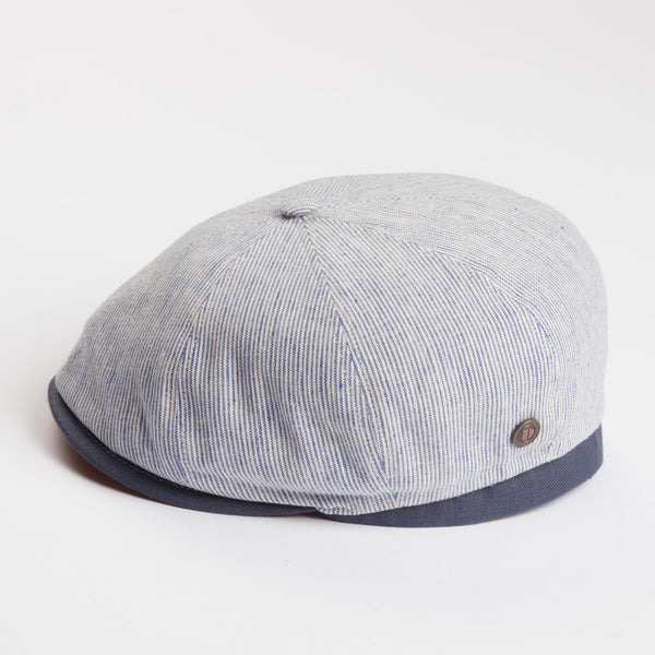 The Hat Shop Dasmarca Raggie Cotton/Linen Bakerboy Cap 'Natural'