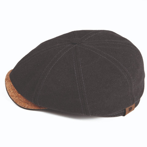 The Hat Shop Dasmarca Cotton Bakerboy Cap 'Ash'