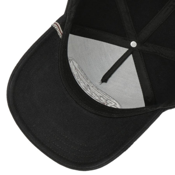 The Hat Shop Stetson Selvage Denim Trucker Cap 'Black' Bottom