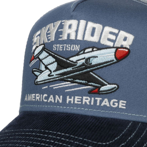 The Hat Shop Stetson Sky Rider Trucker Cap 'Navy' 