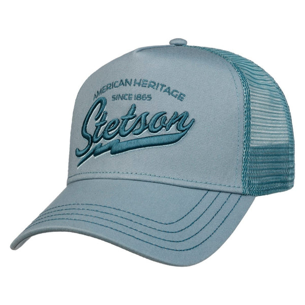 The Hat Shop Stetson Since 1865 Trucker Cap Blue