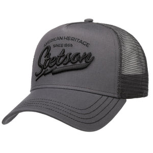 The Hat Shop Stetson Since 1865 Trucker Cap 'Grey'