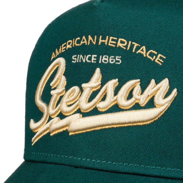 The Hat Shop Stetson Since 1865 Trucker Cap 'Petrol Blue'