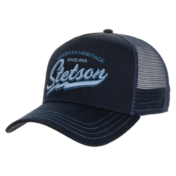 The Hat Shop Stetson Since 1865 Trucker Cap 'Navy'