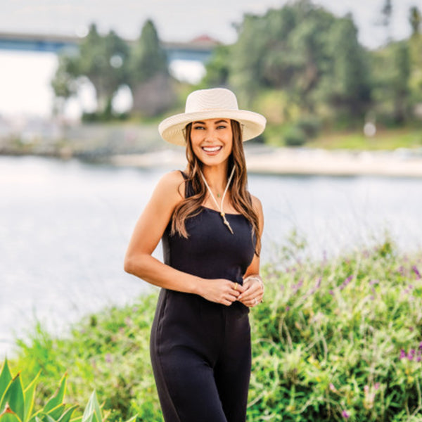 The Hat Shop Wallaroo Stevie Sun Hat Ivory