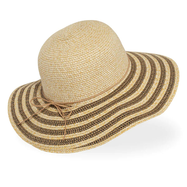 The Hat Shop Ladies Sunday Afternoons Sun Haven Sun Hat UPF50+ Natural/Black