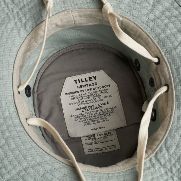 The Hat Shop Tilley T3 Wanderer Hat in Mist Blue
