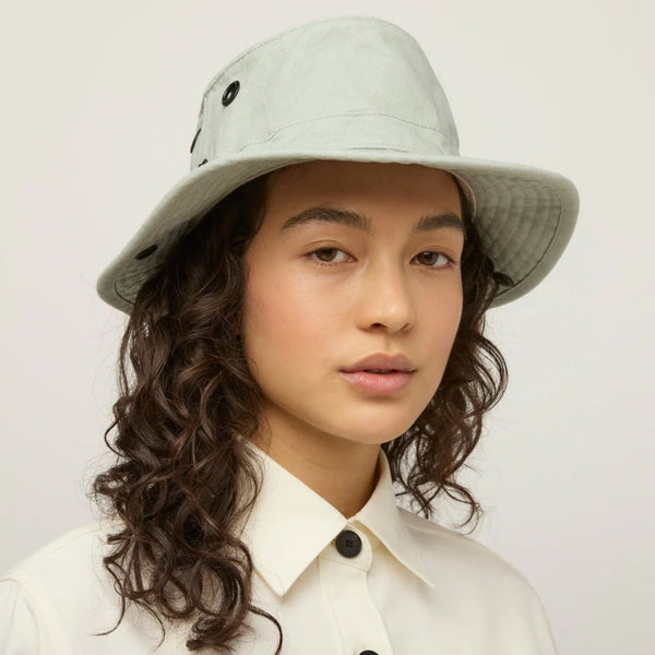 The Hat Shop Tilley T3 Wanderer Hat in Mist Blue