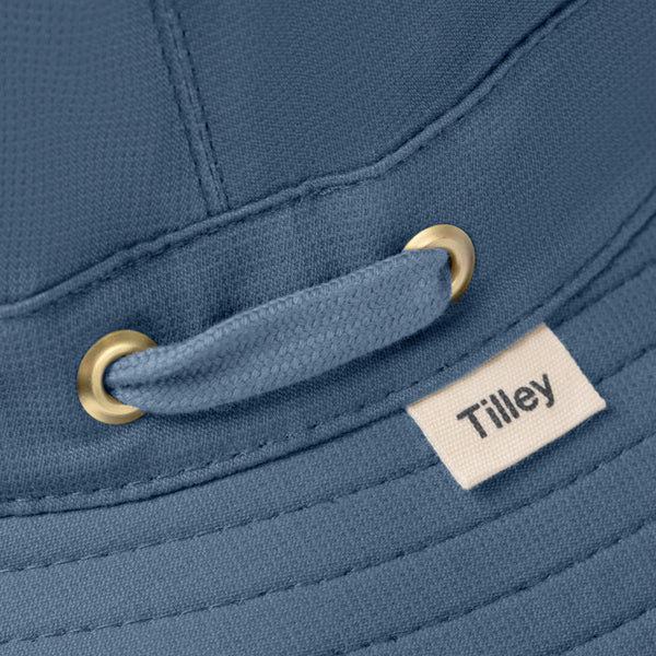 The Hat Shop Tilley T5MO Organic AIRFLO® Sun Hat UPF50+'Blue'