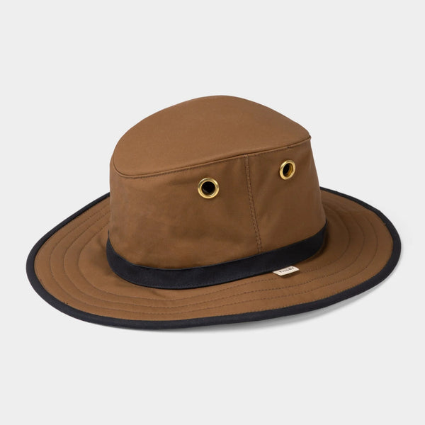 Tilley TWC7 Outback Wax Cotton Hat Tan