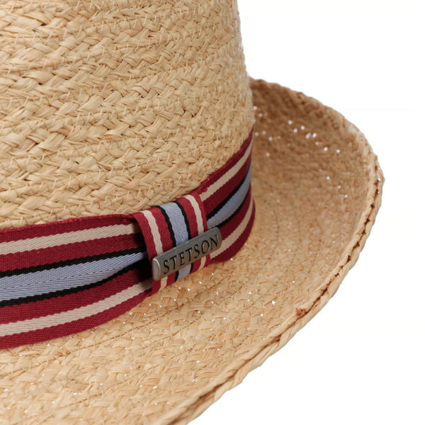 The Hat Shop Stetson Terlaco Raffia Trilby