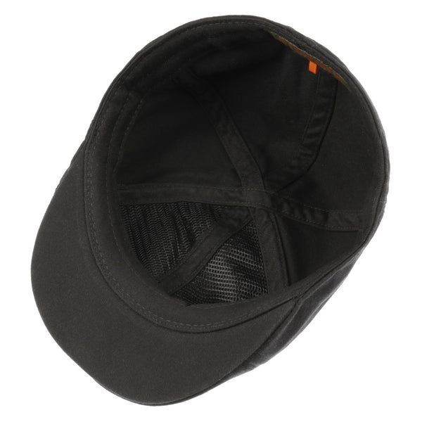 The Hat Shop Stetson Texas Sun Protection Flat Caps 'UPF40+Black