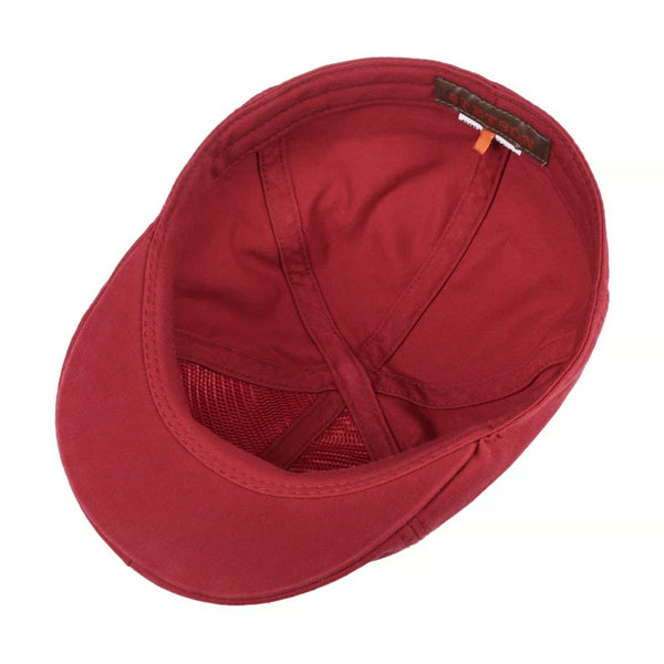The Hat Shop Stetson Texas Sun Protection Cap in Bordeaux