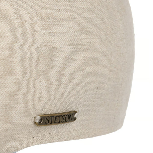 The Hat Shop Stetson Linen Texas Cap Beige