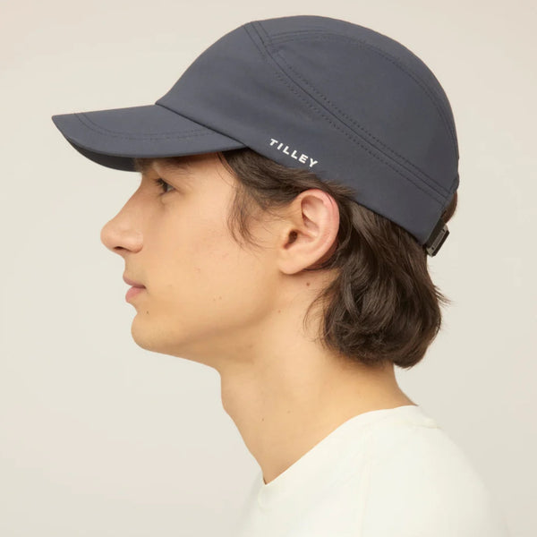 The Hat Shop Tilley Ultralight Sun Cap UPF50+ in Navy
