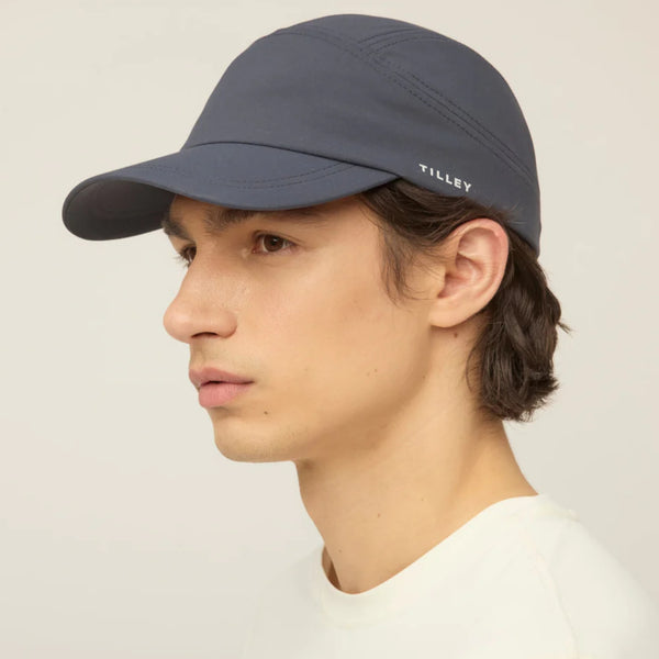 The Hat Shop Tilley Ultralight Sun Cap UPF50+ in Navy