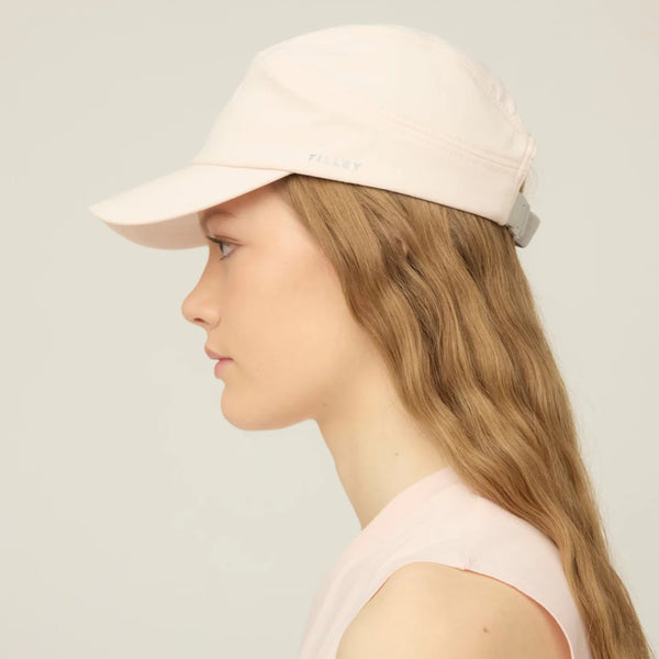 The Hat Shop Tilley Ultralight Sun Cap UPF50+ in Petal