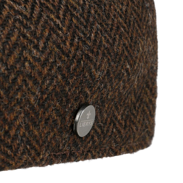 The Hat Shop Lierys Vanderon Wool Duck Bill Cap in Brown