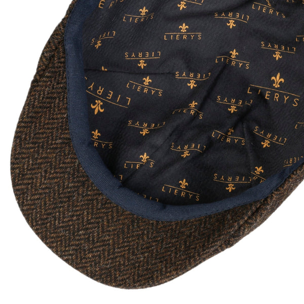The Hat Shop Lierys Vanderon Wool Duck Bill Cap in Brown