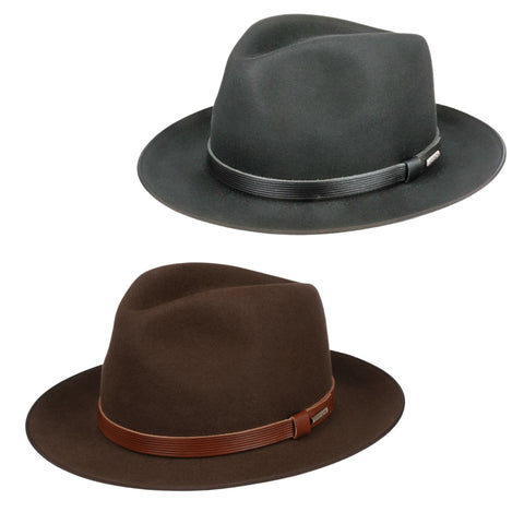 The Hat Shop Stetson Vanderson Fedora Fur Felt Hat