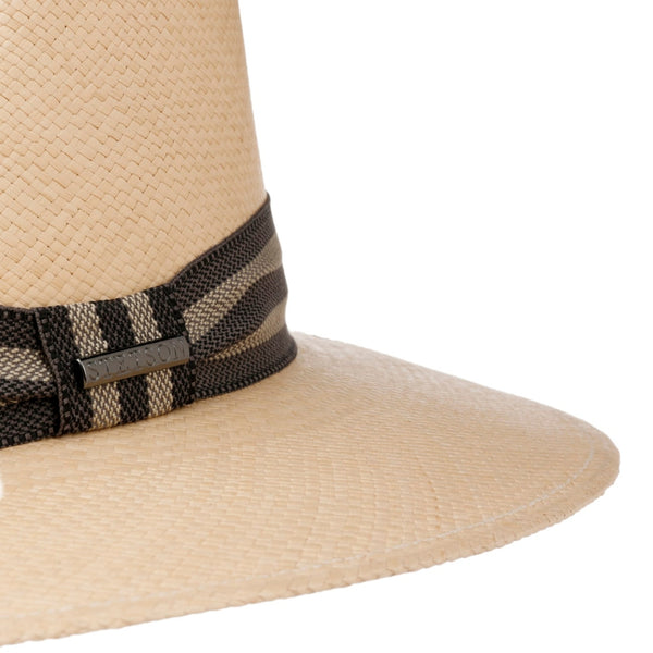 Stetson Vandoca Geniune Traveller Panama Hat Side