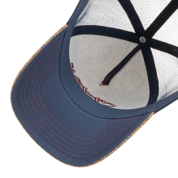 The Hat Shop Stetson Vintage Print Trucker Hat