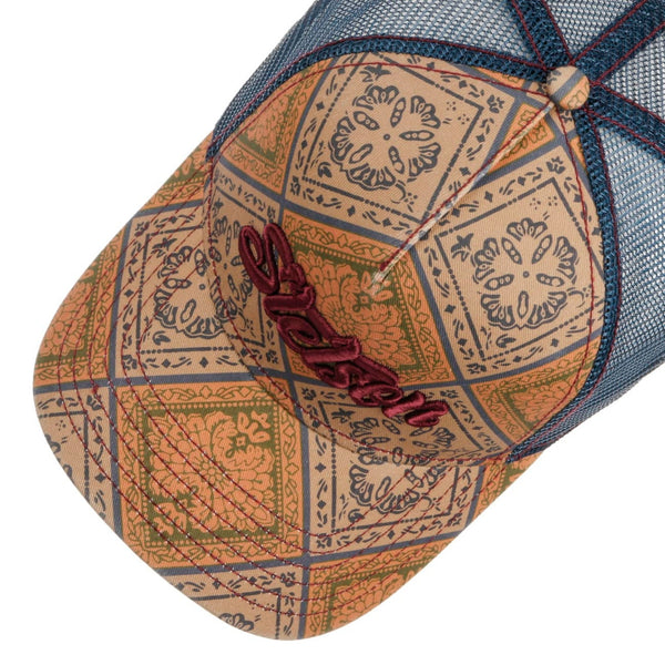 The Hat Shop Stetson Vintage Print Trucker Hat