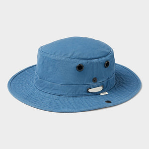 The Hat Shop Tilley T3 Wanderer Sun Hat 'Blue' UPF50+