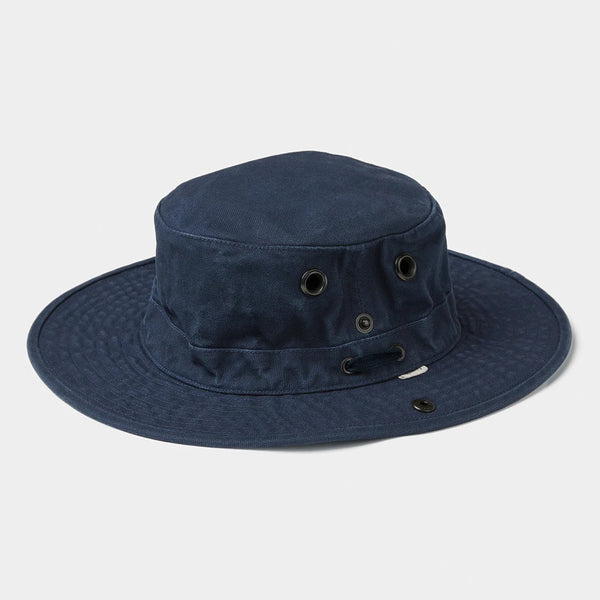 The Hat Shop Tilley T3 Wanderer Sun Hat UPF50+ Dark Navy