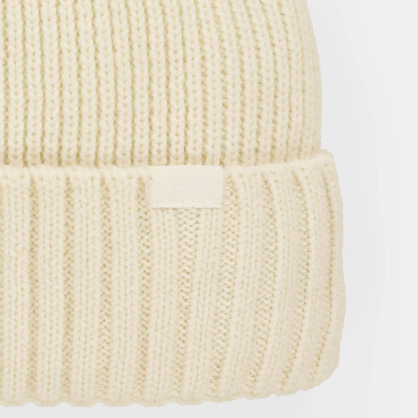 The Hat Shop Tilley Merino Wool Warmth Beanie Hat Cream