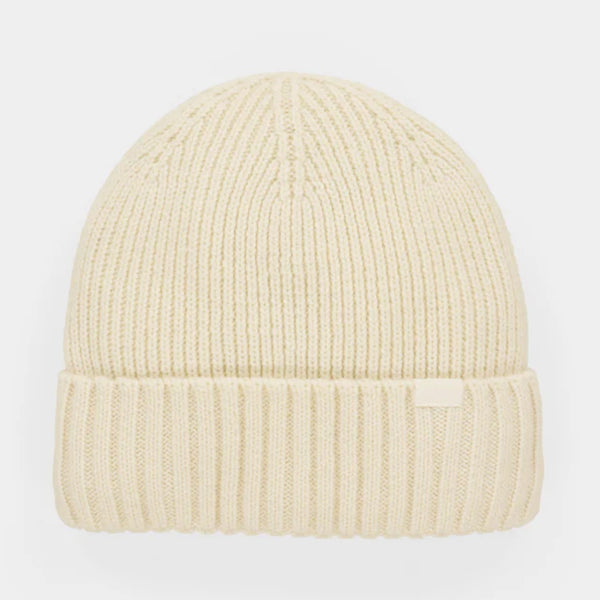 The Hat Shop Tilley Merino Wool Warmth Beanie Hat Cream