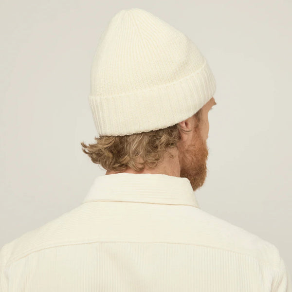 The Hat Shop Tilley Merino Wool Warmth Beanie Hat Cream