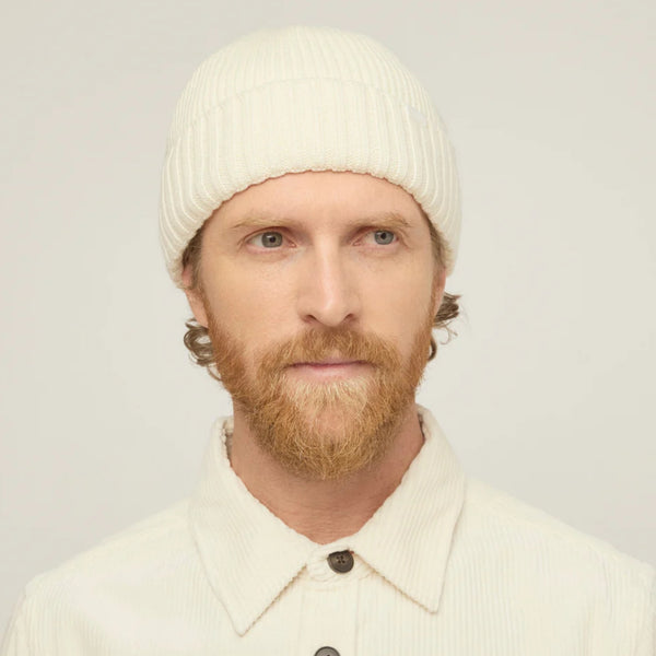 The Hat Shop Tilley Merino Wool Warmth Beanie Hat Cream