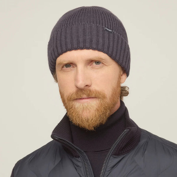 The Hat Shop Tilley Warmth Beanie Hat Navy
