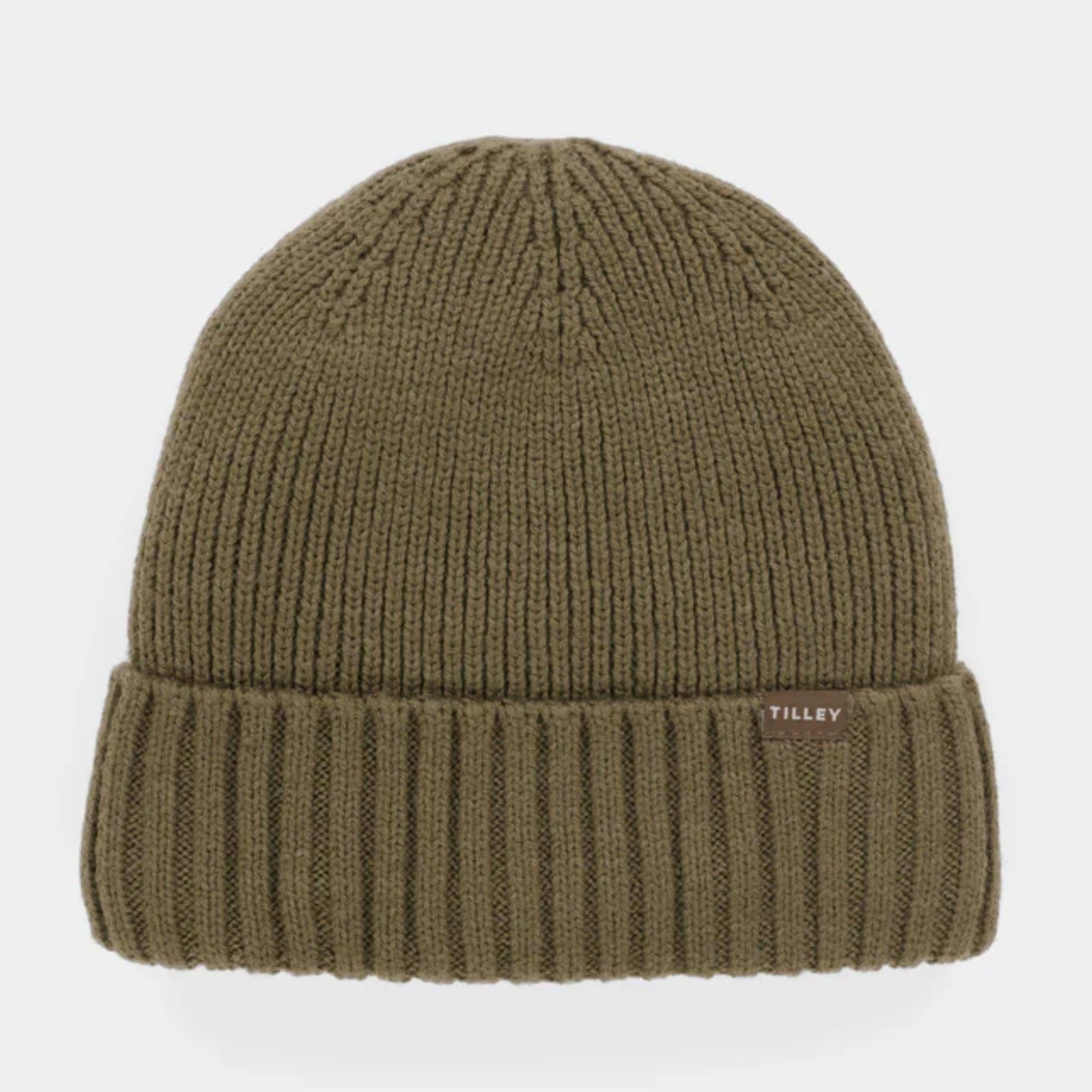 The Hat Shop TIlley Merino Warmth Beanie Hat Olive