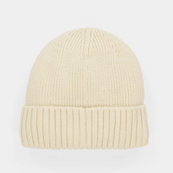 The Hat Shop Tilley Merino Wool Warmth Beanie Hat Cream
