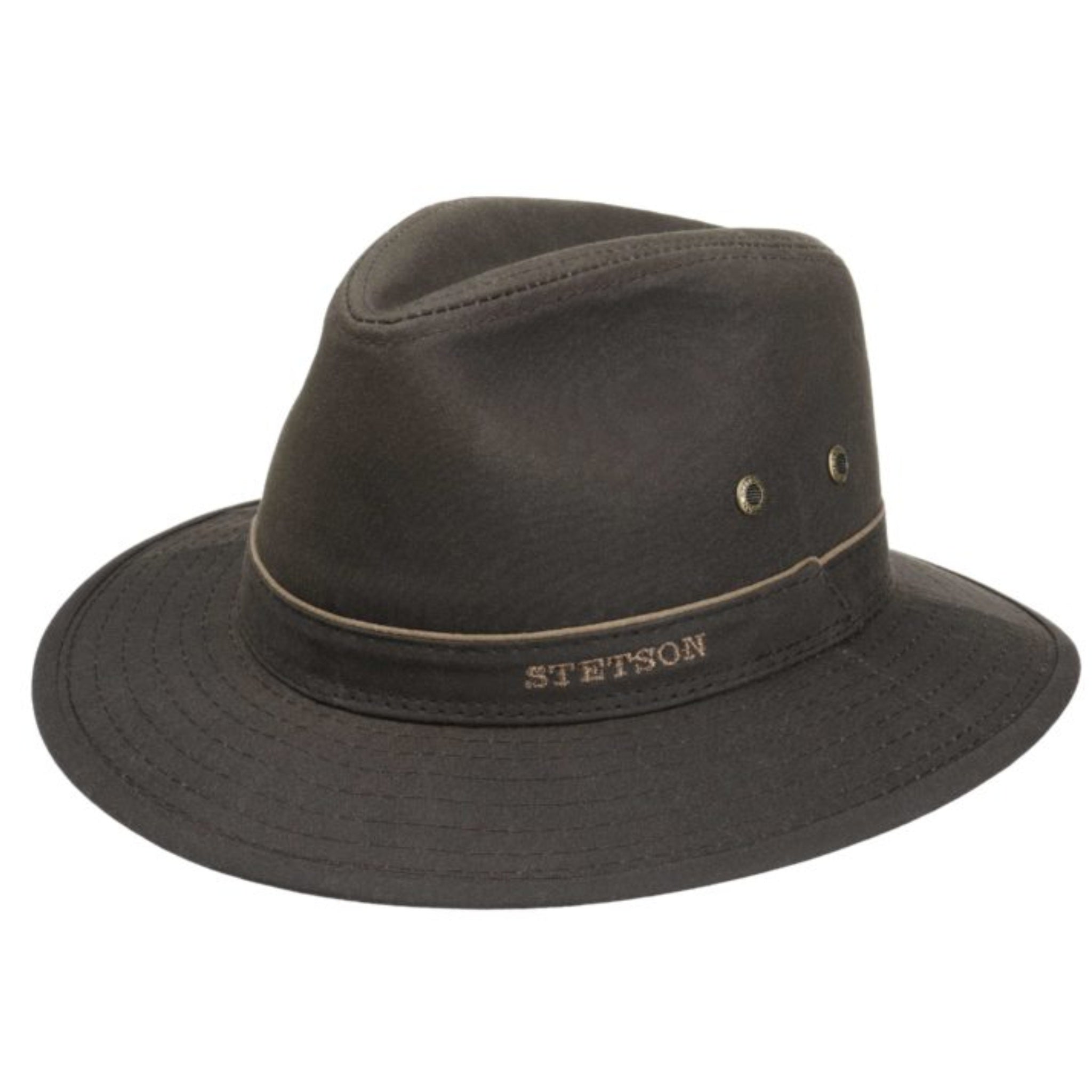The Hat Shop Stetson Avasun Waxed Cotton Traveller