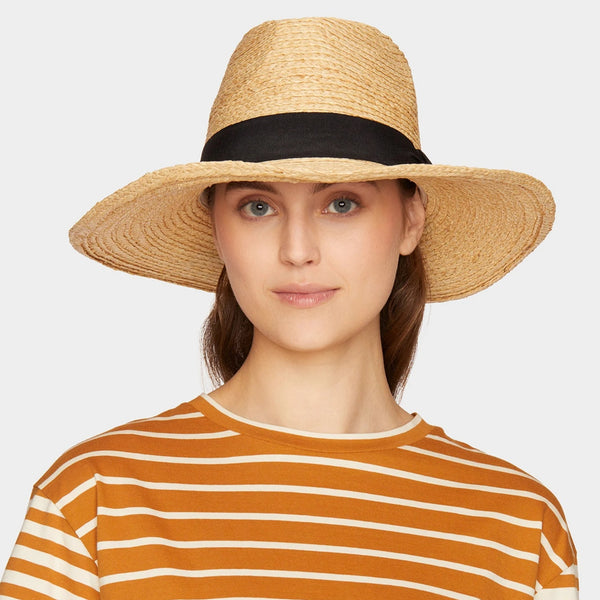 The Hat Shop Tilley Wide Brim Straw Sun Hat UPF50+ Lifestyle
