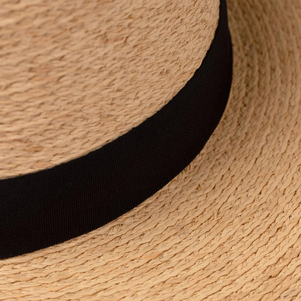 The Hat Shop Tilley Wide Brim Straw Sun Hat UPF50+