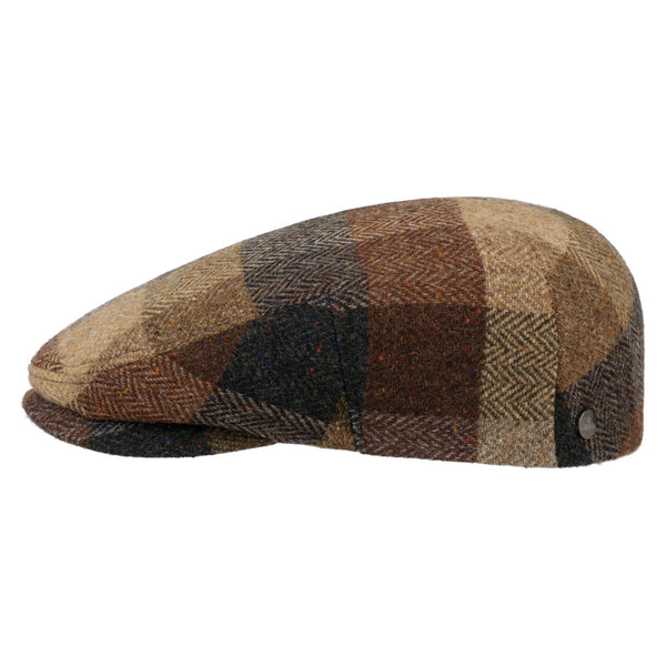 The Hat Shop Lierys Zachery Virgin Wool Flat Cap