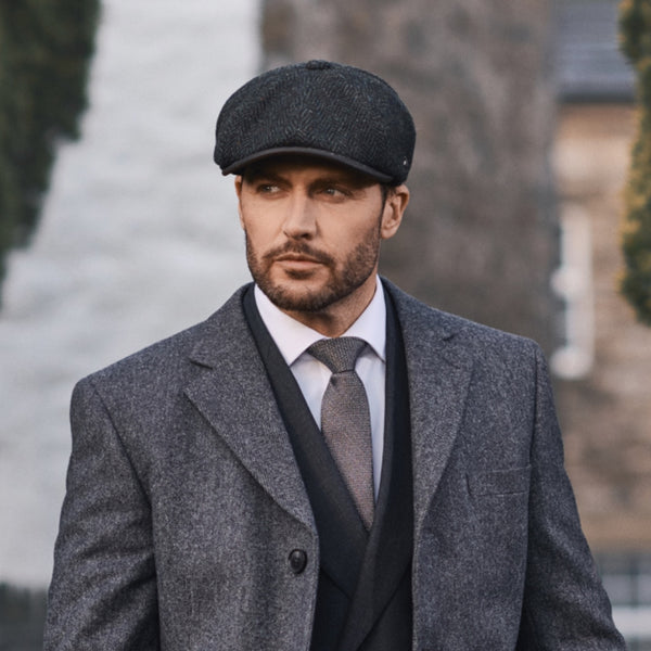 The Hat Shop Failsworth British Wool Bakerboy Cap Shelby 