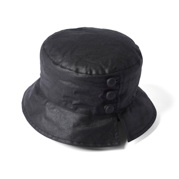The Hat Shop Failsworth Ladies British wax hat Black