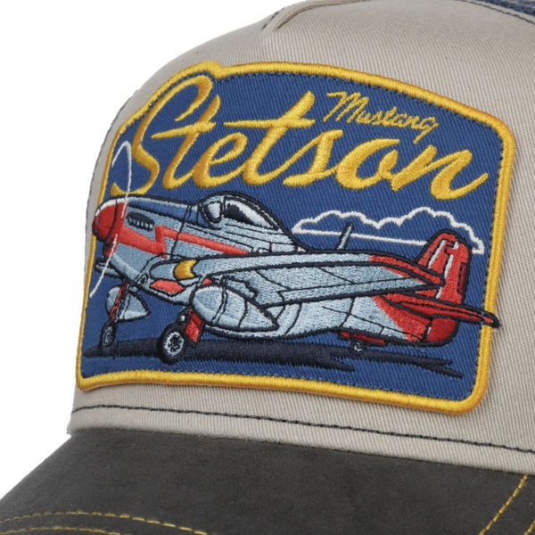 The Hat Shop Stetson Airplane Trucker Cap 'Beige'