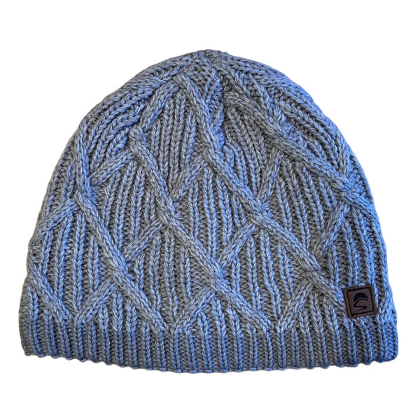 The Hat Shop Sunday Afternoons Merino Wool Aurora Beanie Hat Mixed Grey
